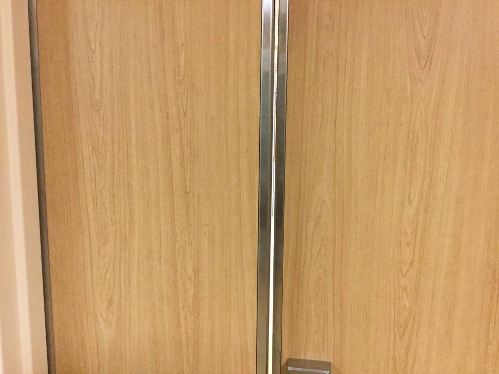 Fire door deficiency