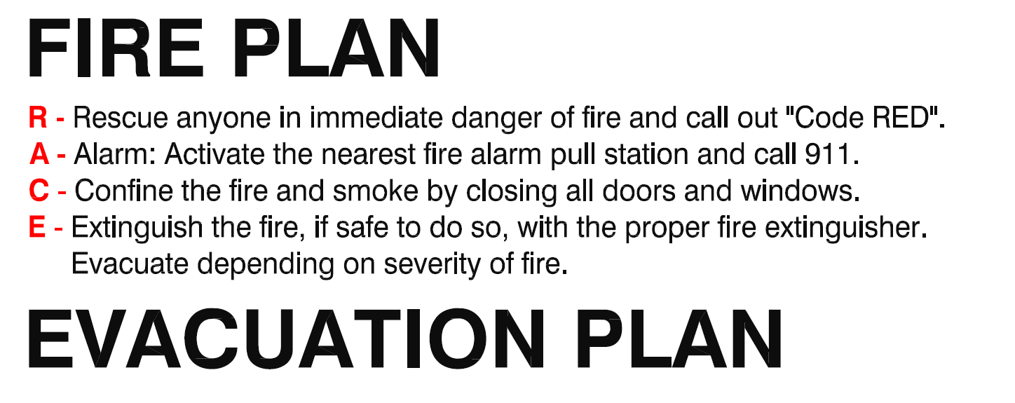 Fire safety and prevention