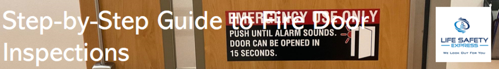 Step-by-step guide to fire door inspections