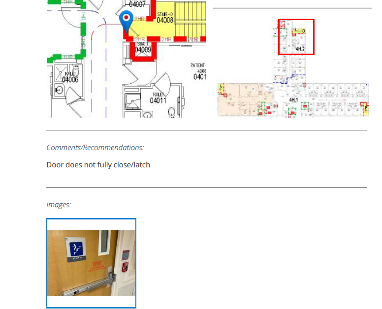 Nfpa 80: fire door inspections deficiency