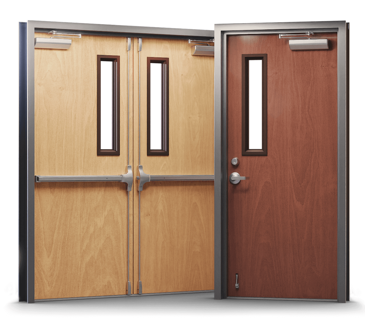 Fire-resistant vs. Fire-rated doors